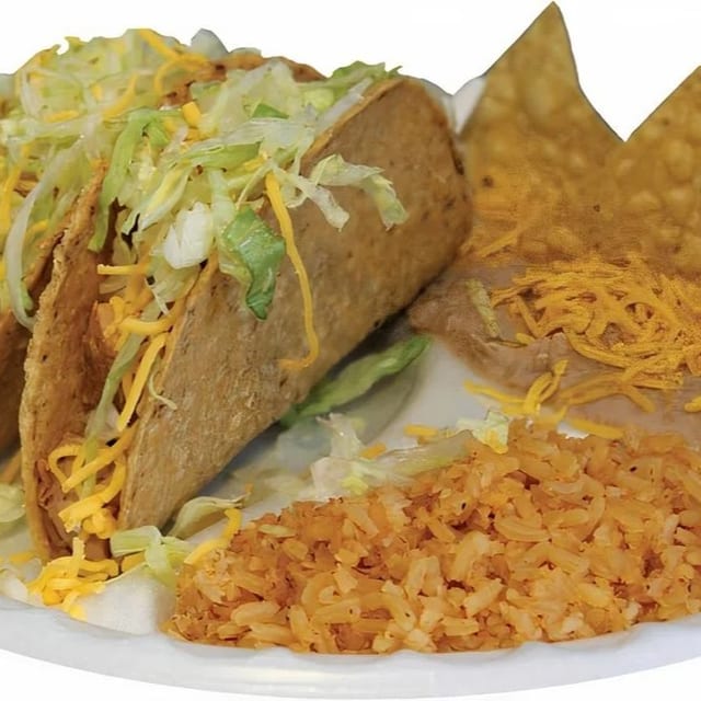 #9. Chicken Tacos Plate.