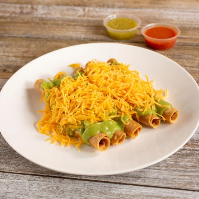 5 Rolled Tacos.