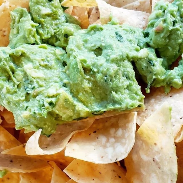 Chips with Guacamole.