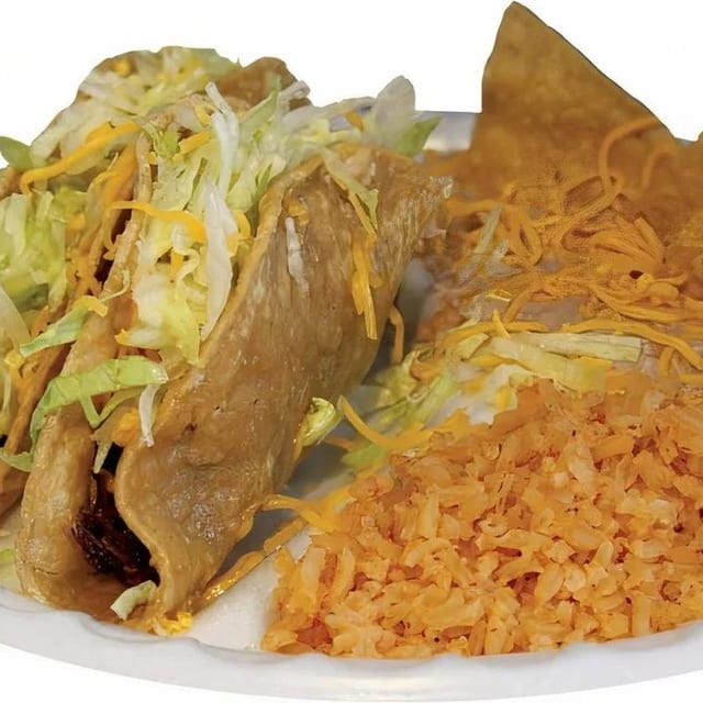#2. Beef Tacos Plate.