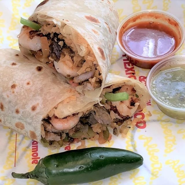 Surf & Turf Burrito.
