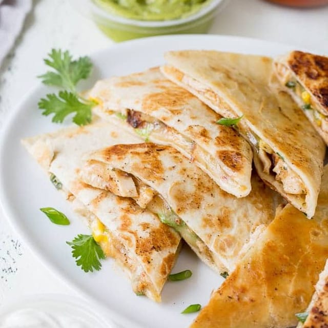Chicken Quesadilla.