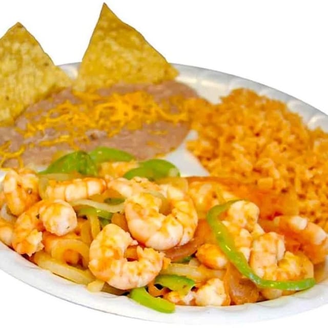 #16. Shrimp Plate.