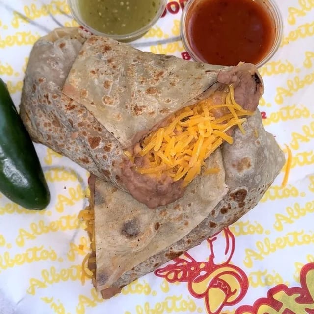 Beans & Cheese Burrito.