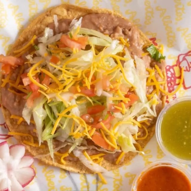 Bean Tostada.