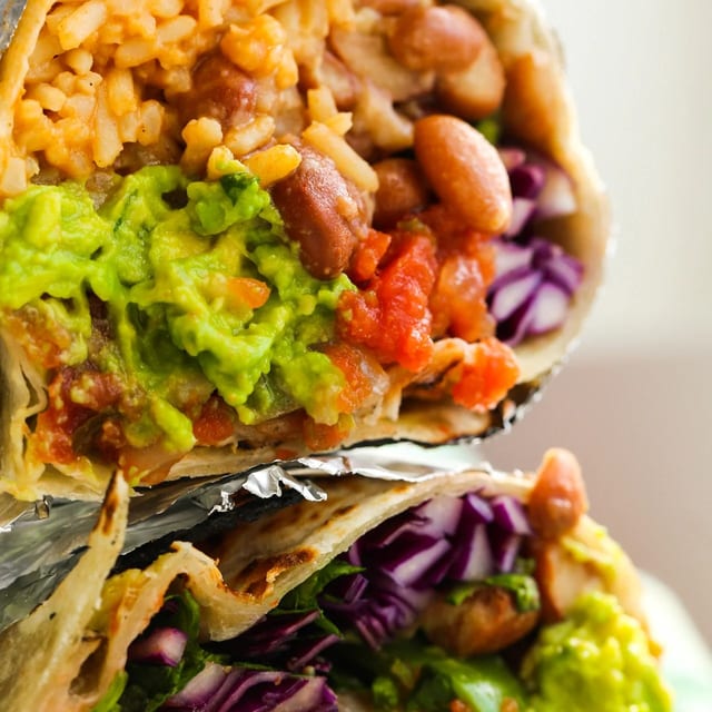 Veggie Burrito.