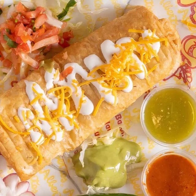 Chimichanga Tostada.