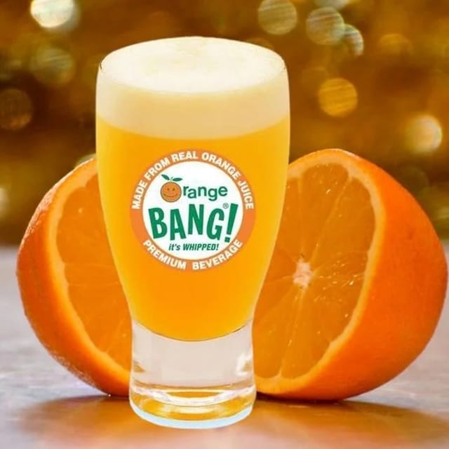 Agua Fresca Orange Bang.